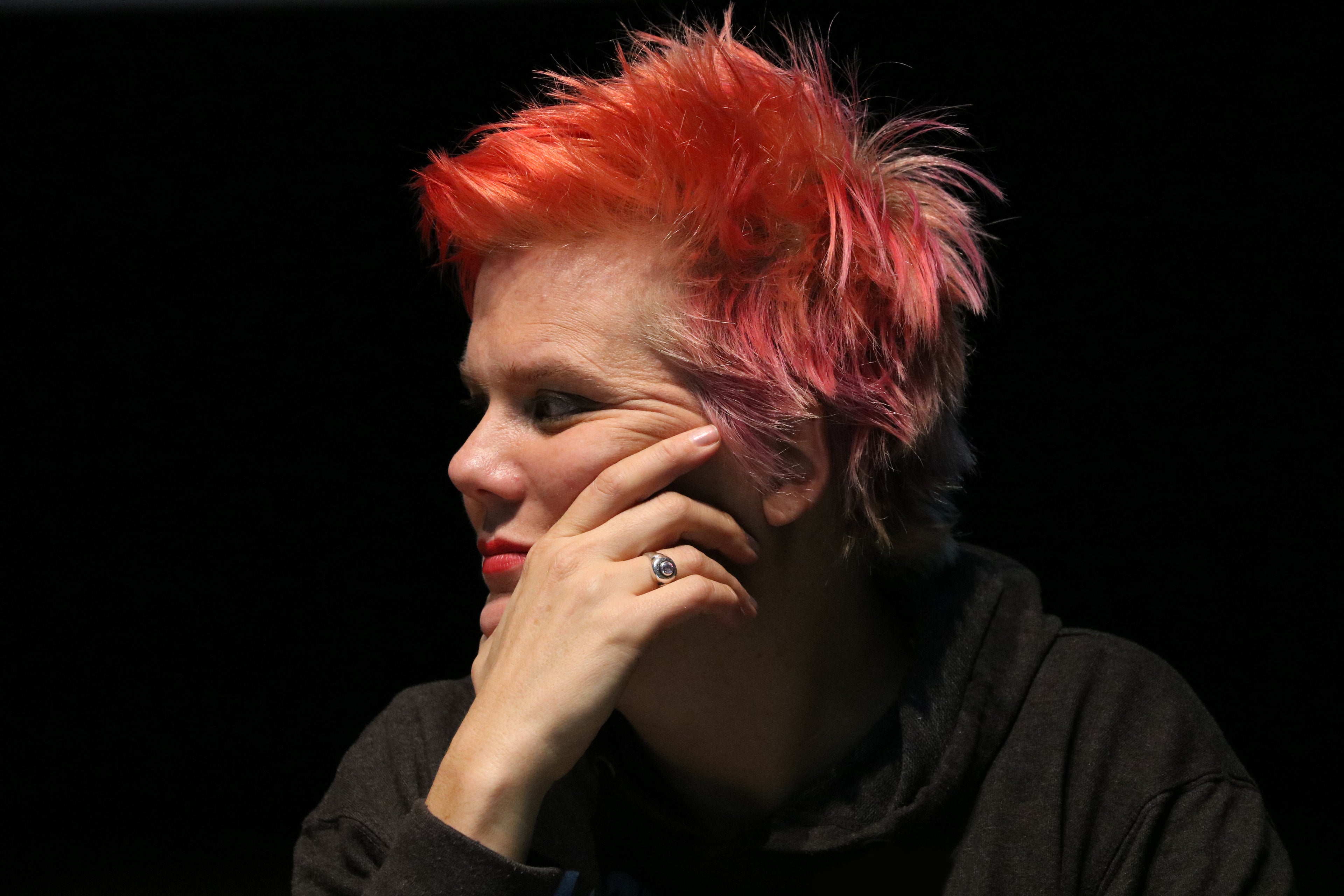 Portrait of Kate Evans, Author, artist and cartoonist