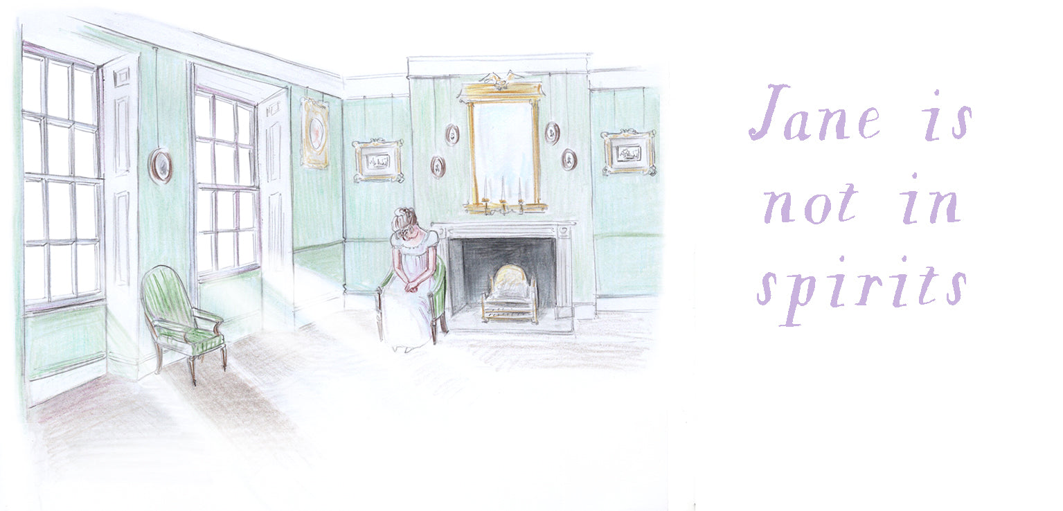 Jane Austen depressed from being in Bath
